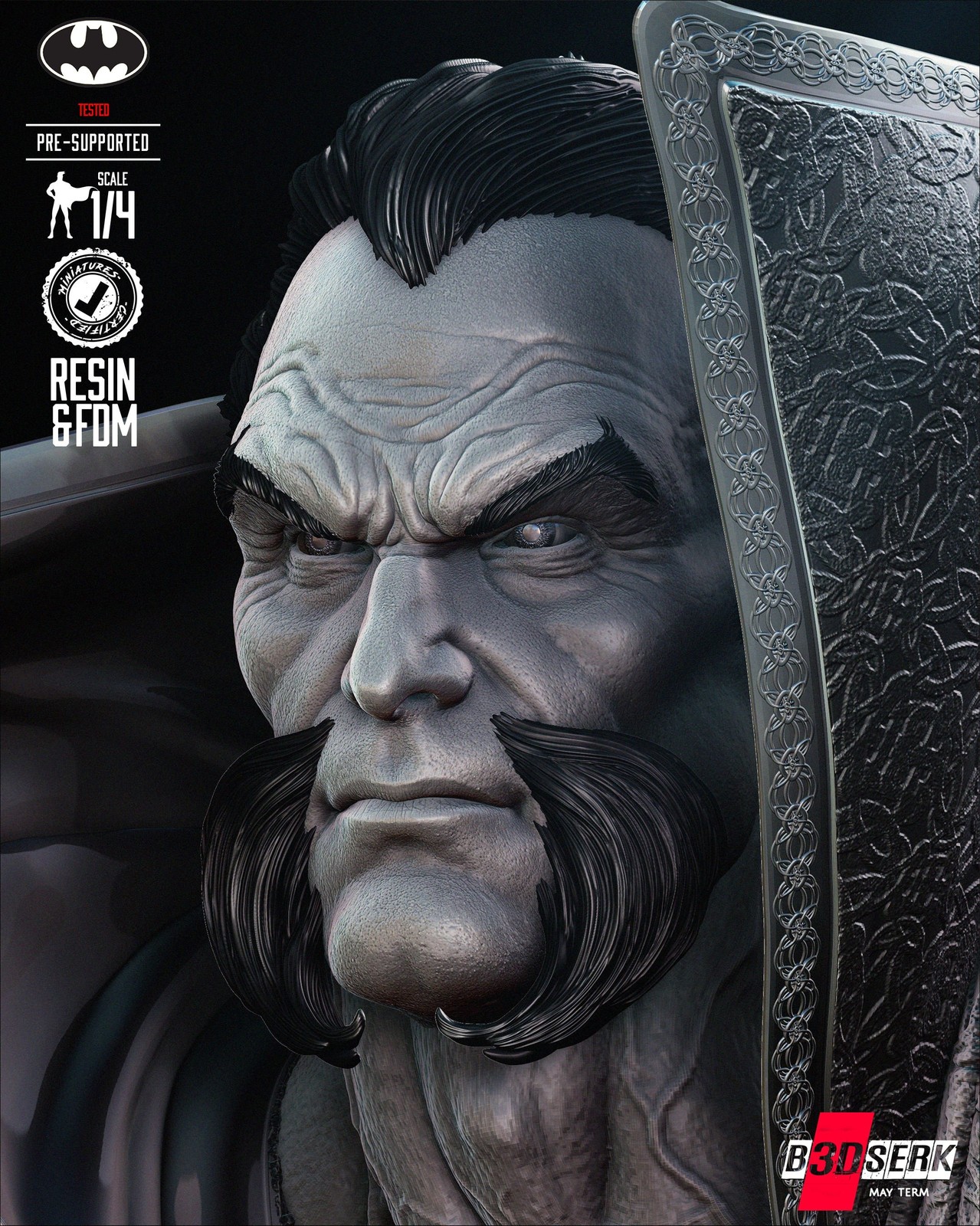Ra's Al Ghul Bust Portrait - Image 4