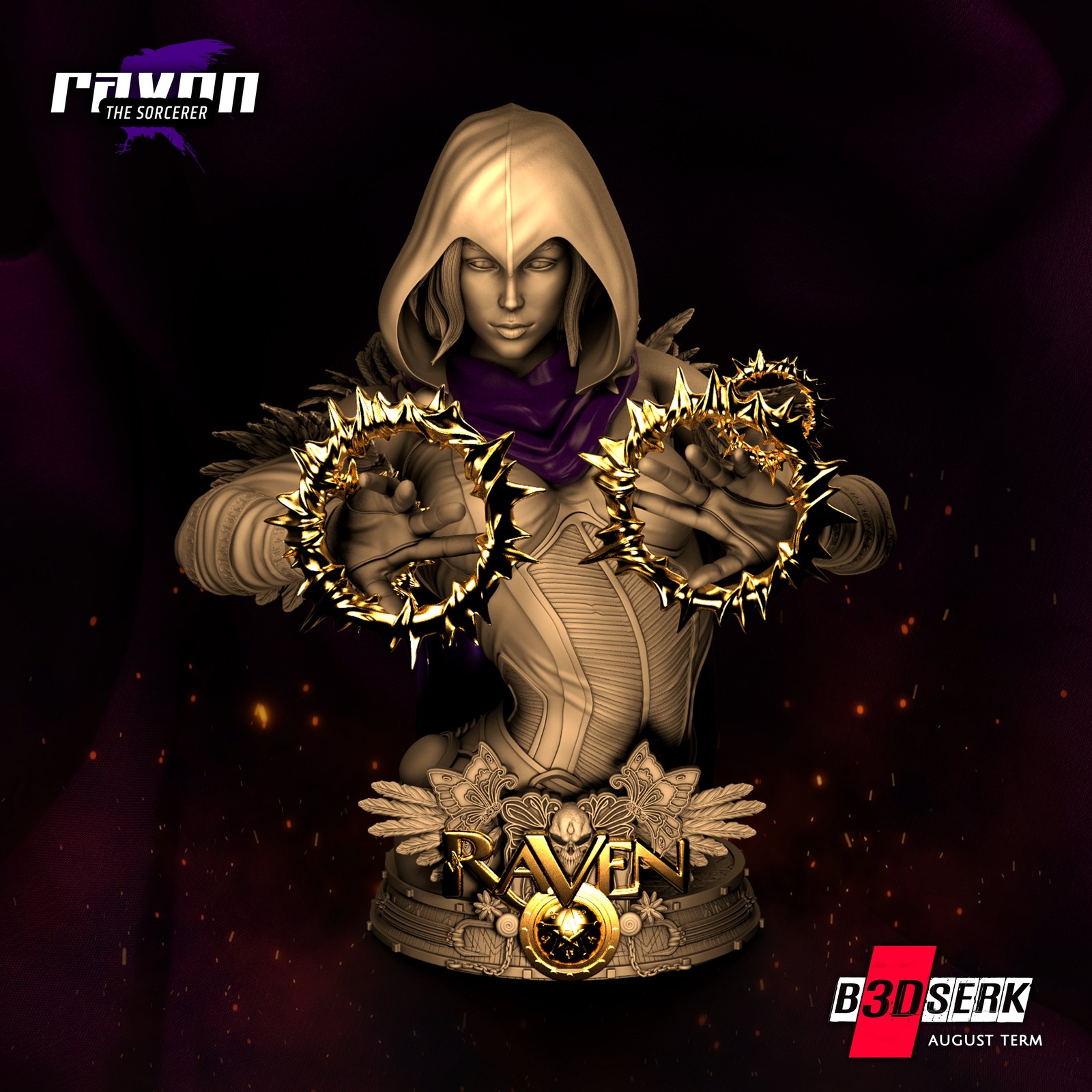 Raven - Bust (DC)