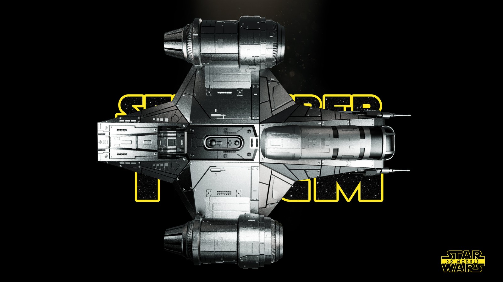 Razor Crest Ship Sculpture - Image 5