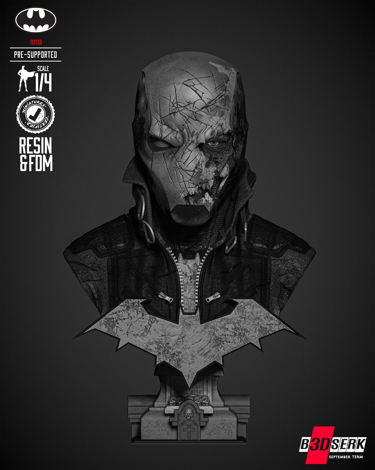 Red Hood Dceased Bust