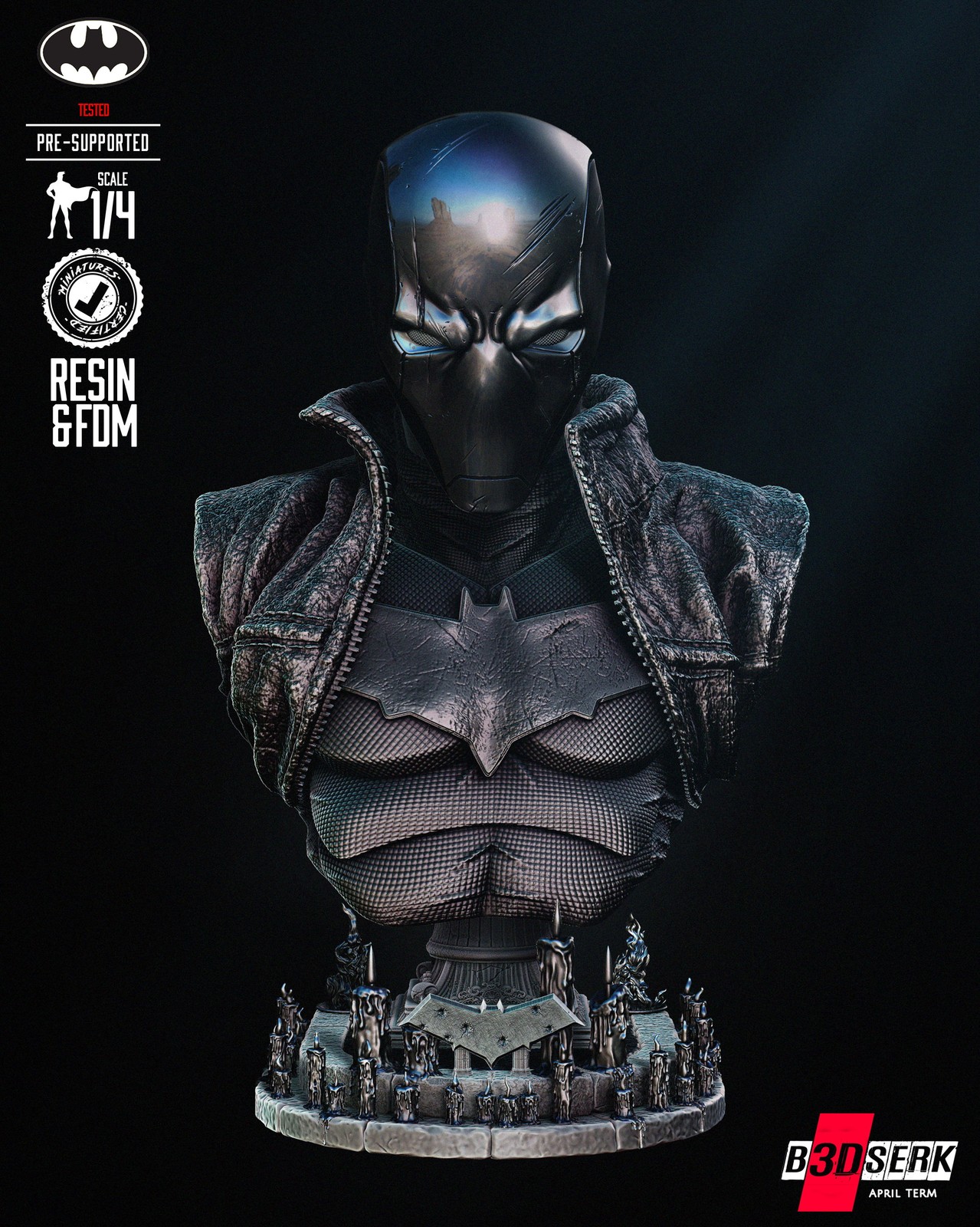 Red Hood Portrait Bust