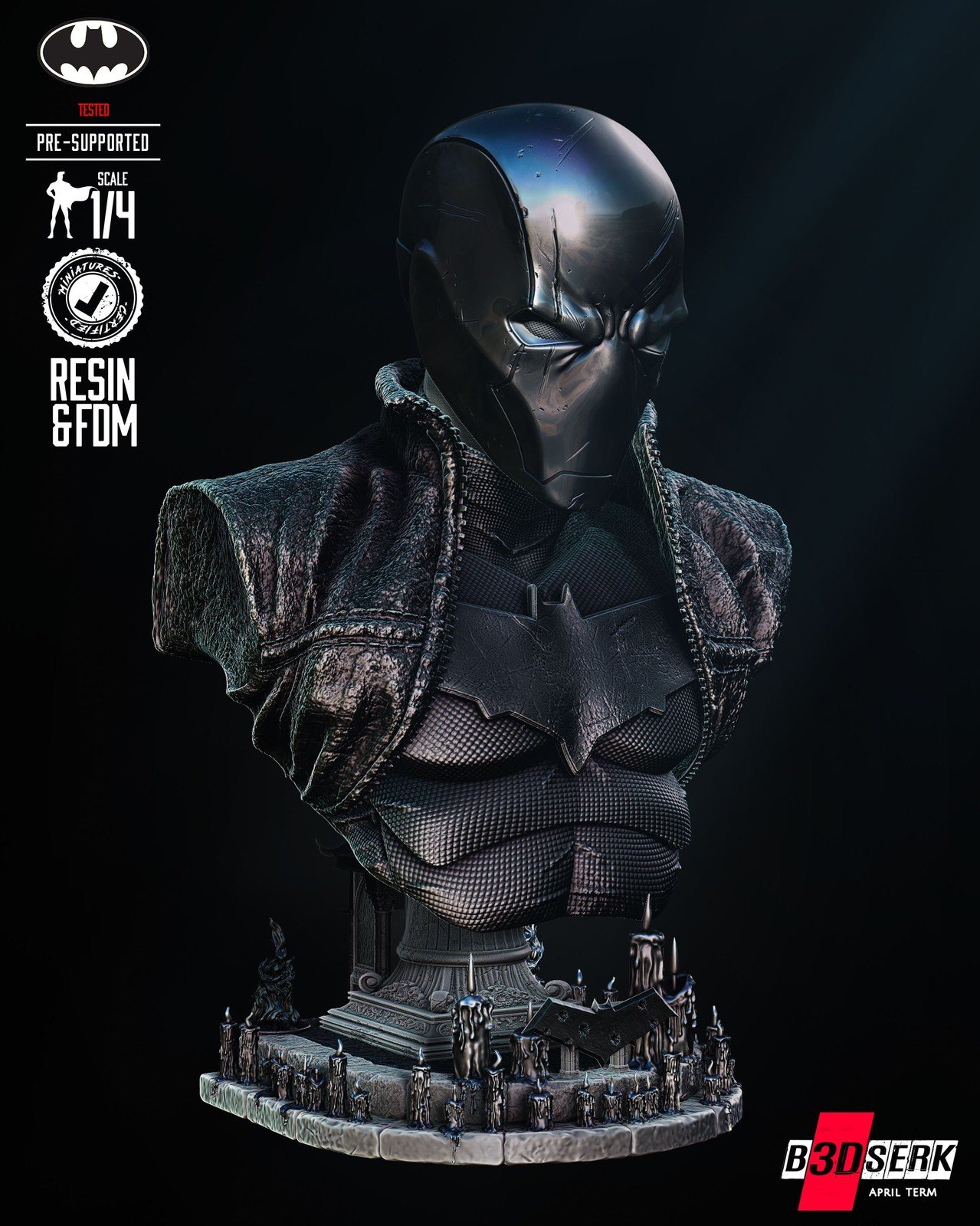 Red Hood Portrait Bust - Image 2