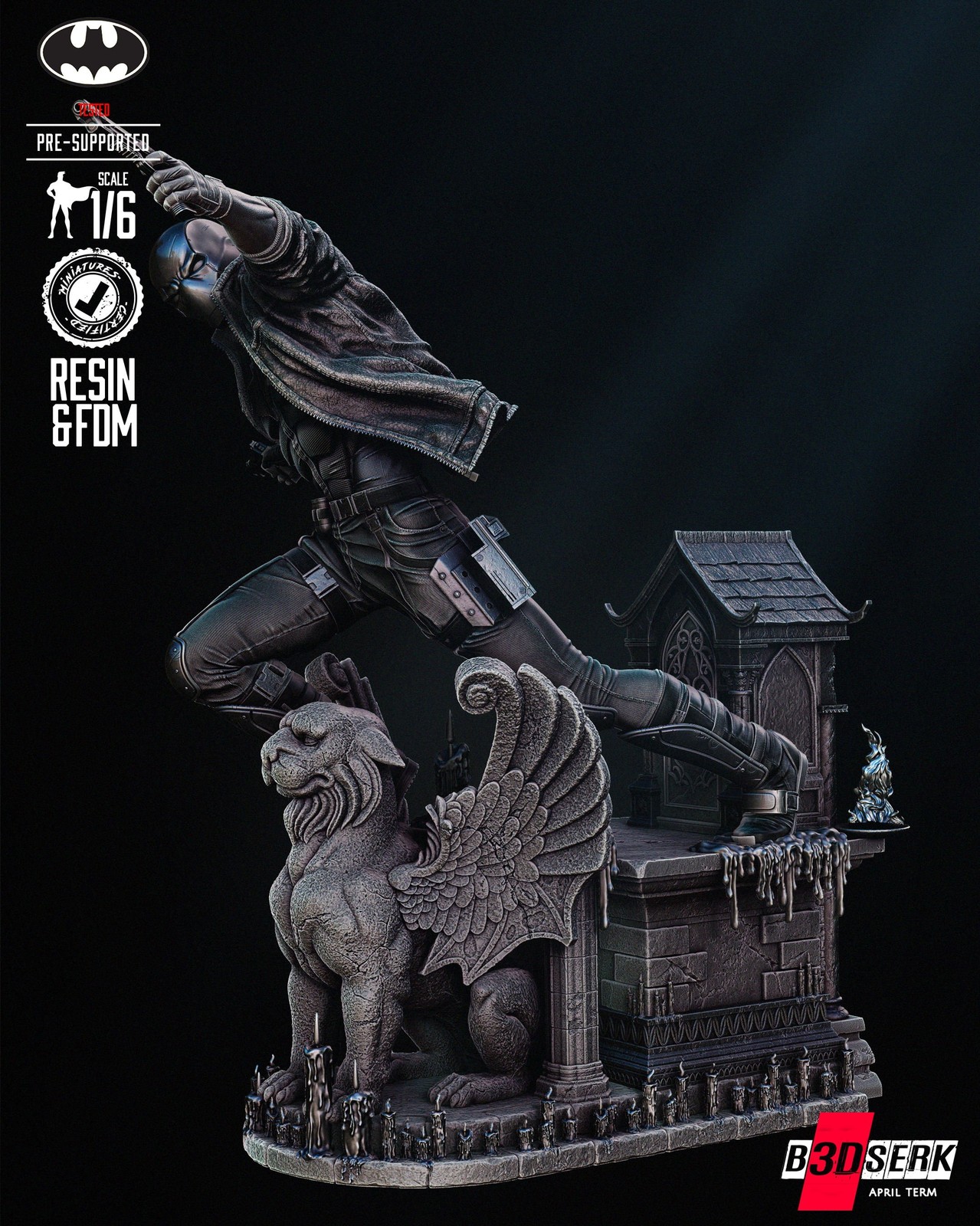 Red Hood Sculpture - Image 4