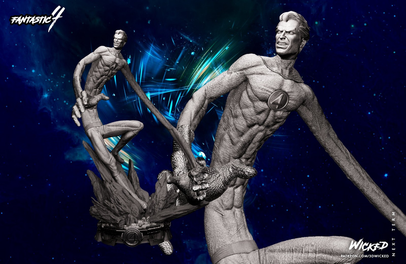Marvel Reed Richards Sculpture