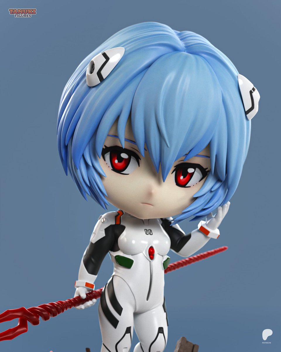 Rei Ayanami - Evangelion – Chibi - Image 2