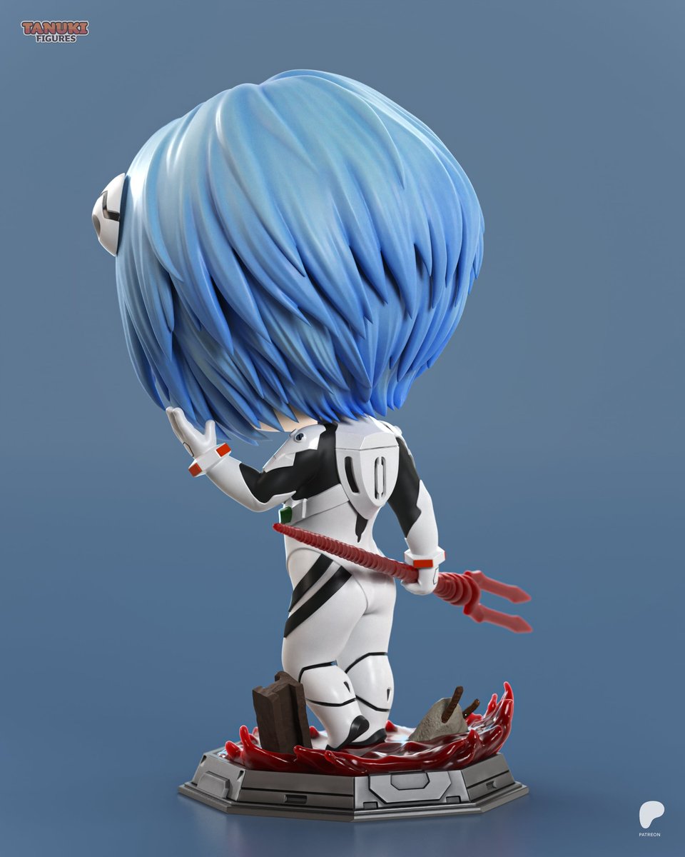 Rei Ayanami - Evangelion – Chibi - Image 5