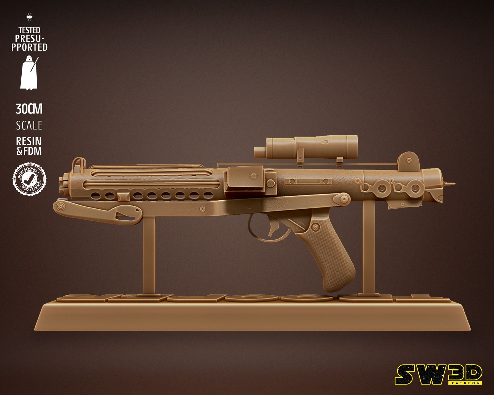 Rifle Blaster E-11 Sculpture - Image 3