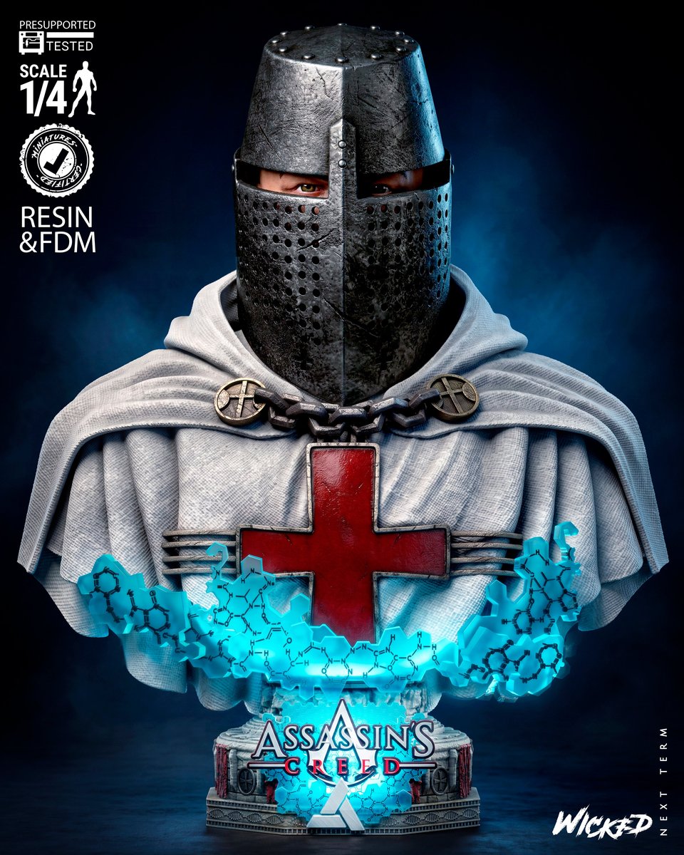 Robert de Sablé - Bust (Assassin's Creed) - Image 4