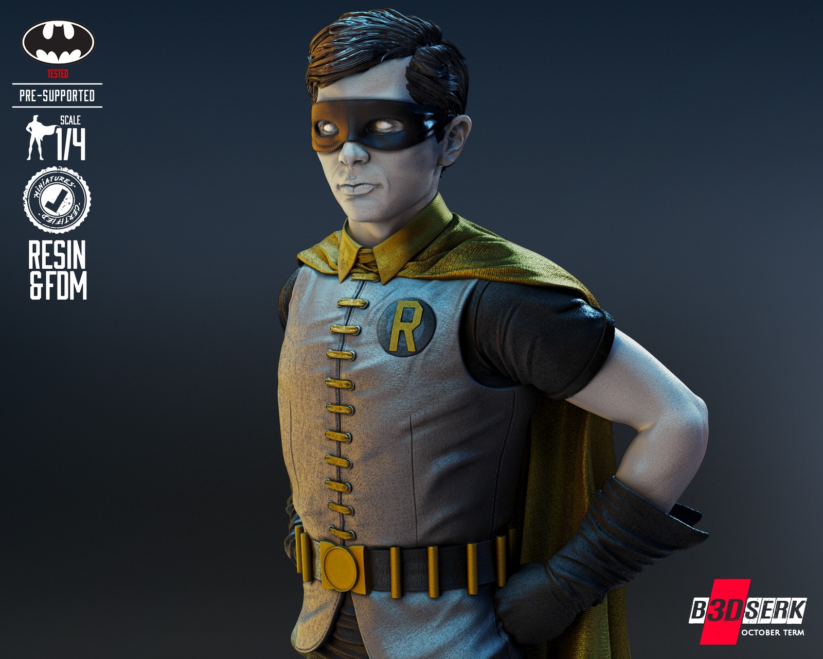 Robin Burt Ward Bust 1/4 - Image 2