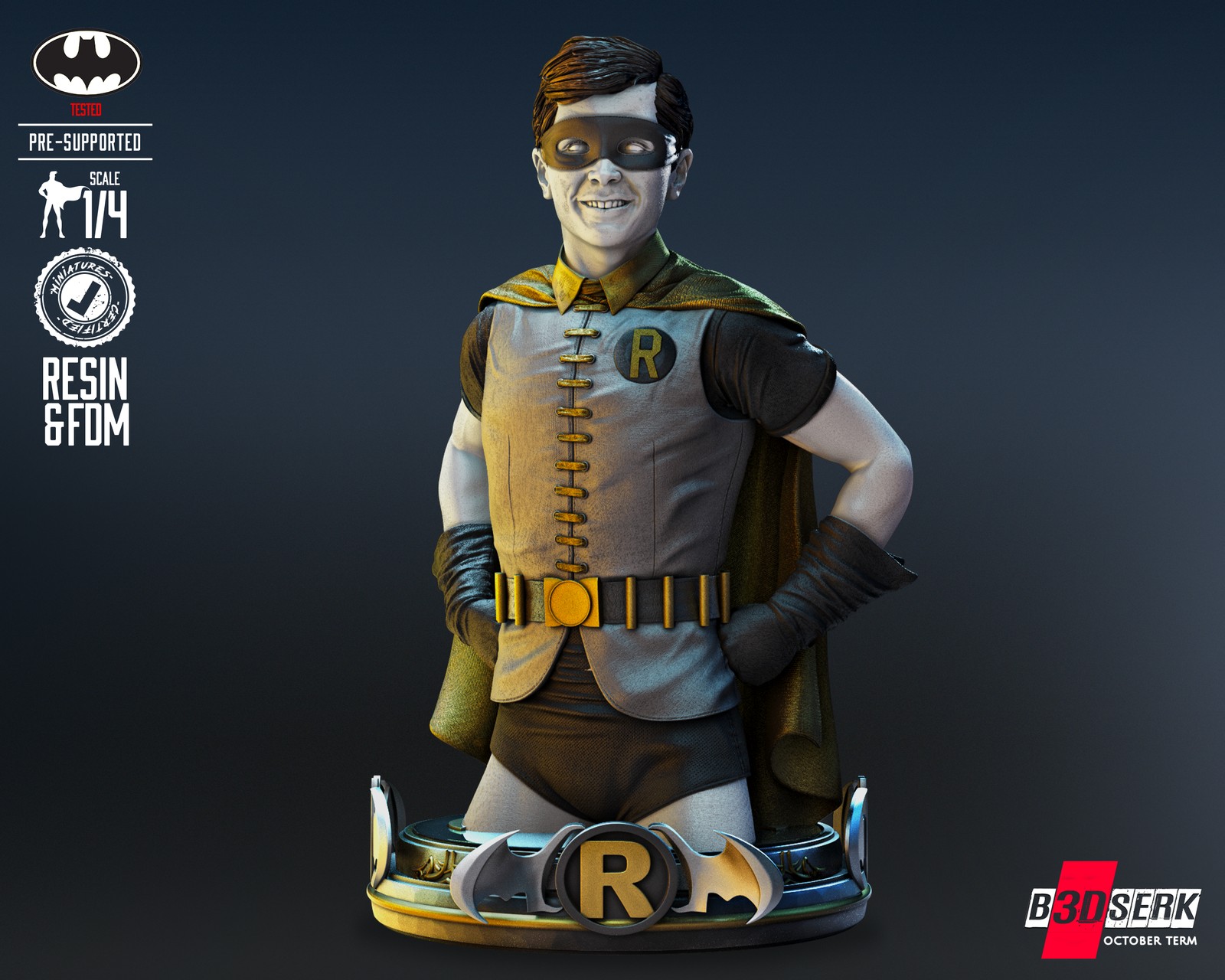 Robin Burt Ward Bust 1/4 - Image 3