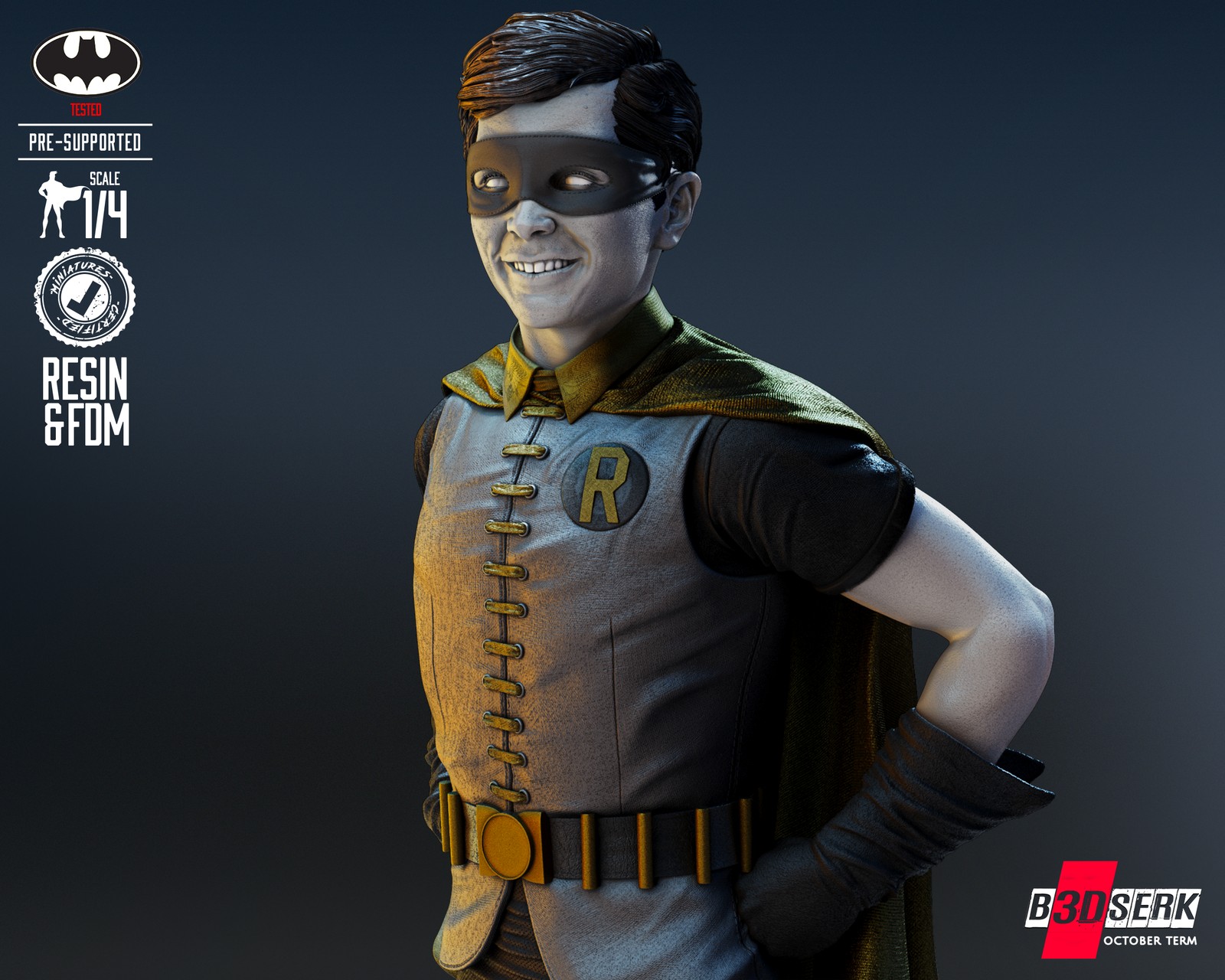 Robin Burt Ward Bust 1/4 - Image 4