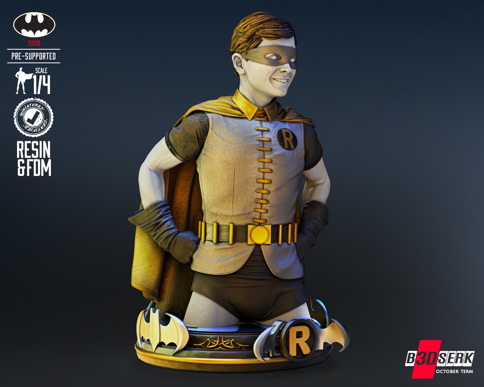 Robin Burt Ward Bust 1/4 - Image 5