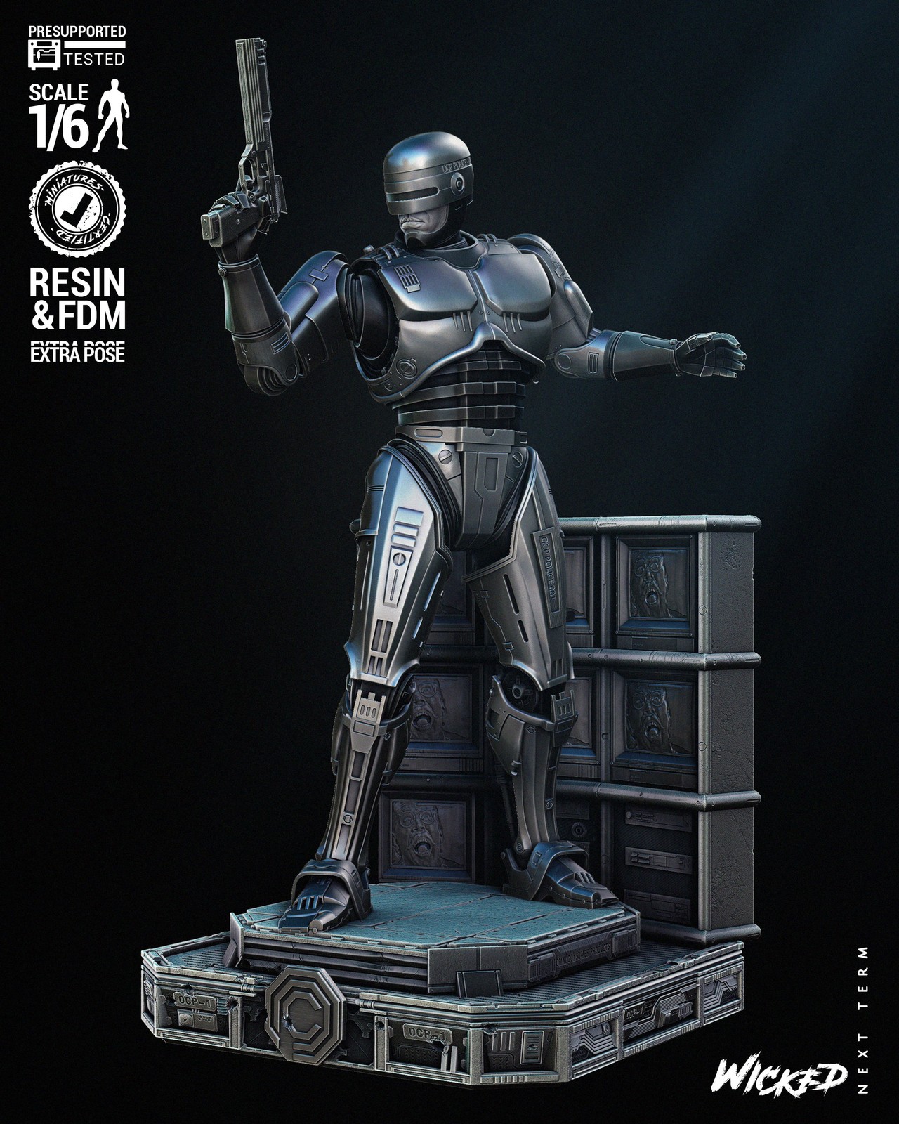 Robocop Sculpture - Image 2