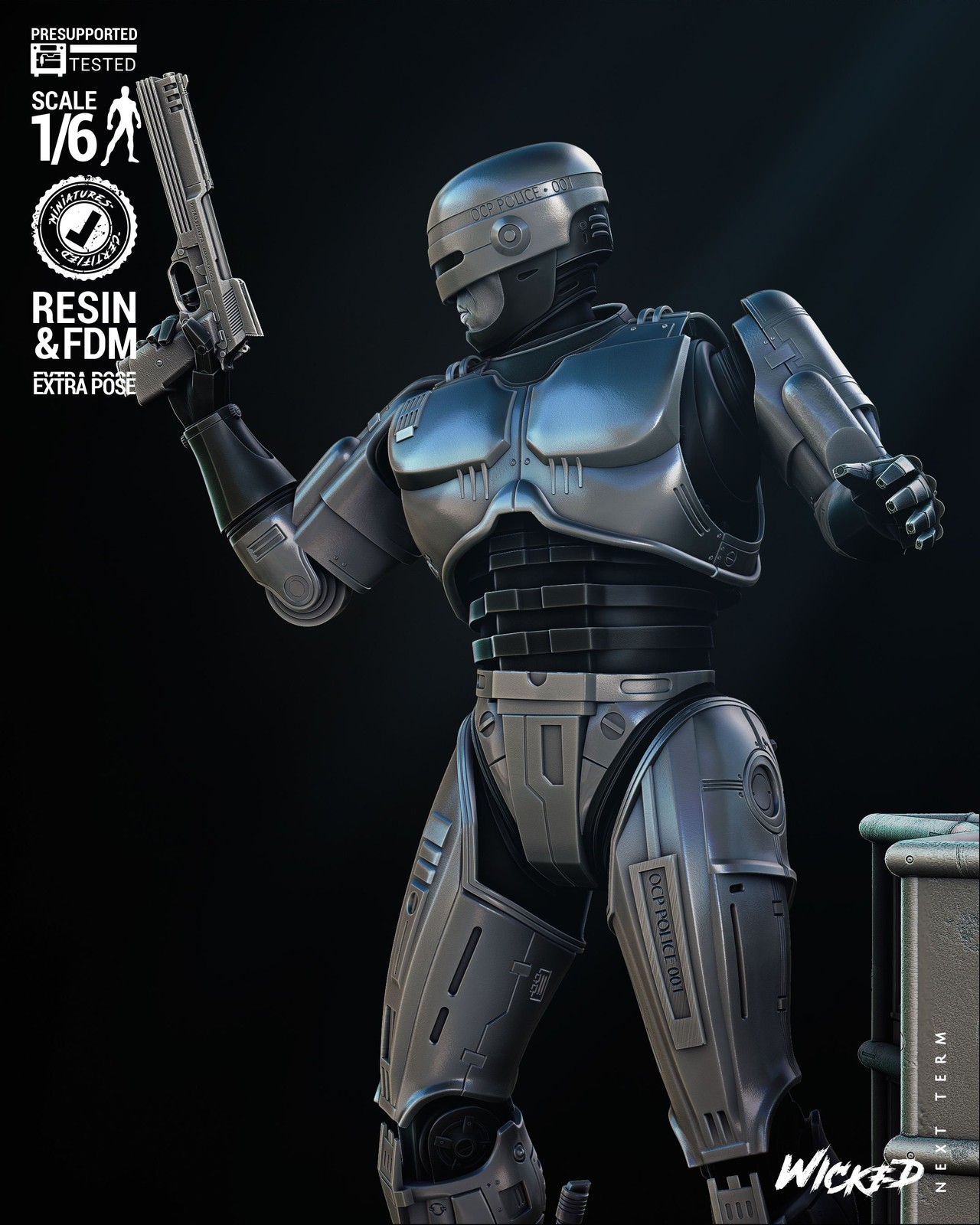 Robocop Sculpture - Image 3