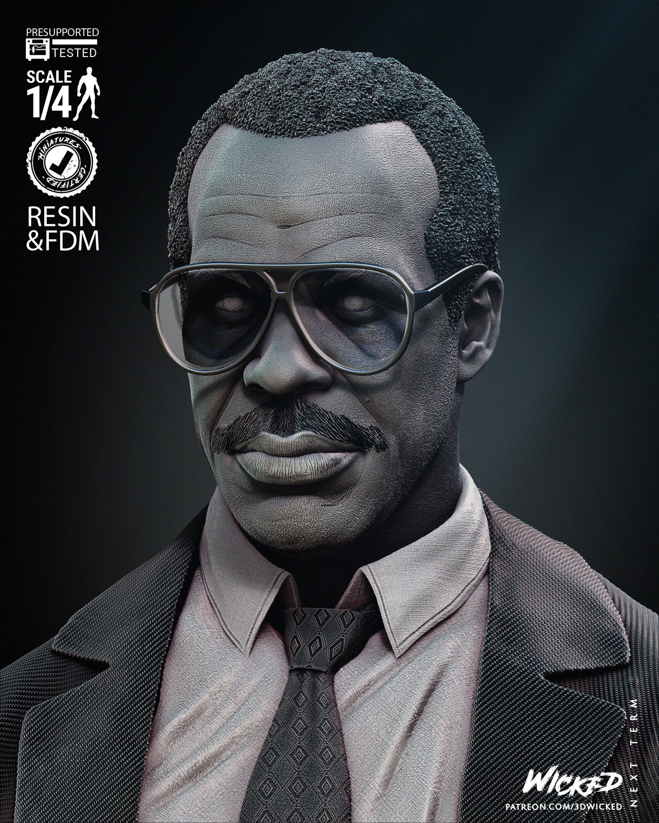 Roger Bust Portrait - Image 3