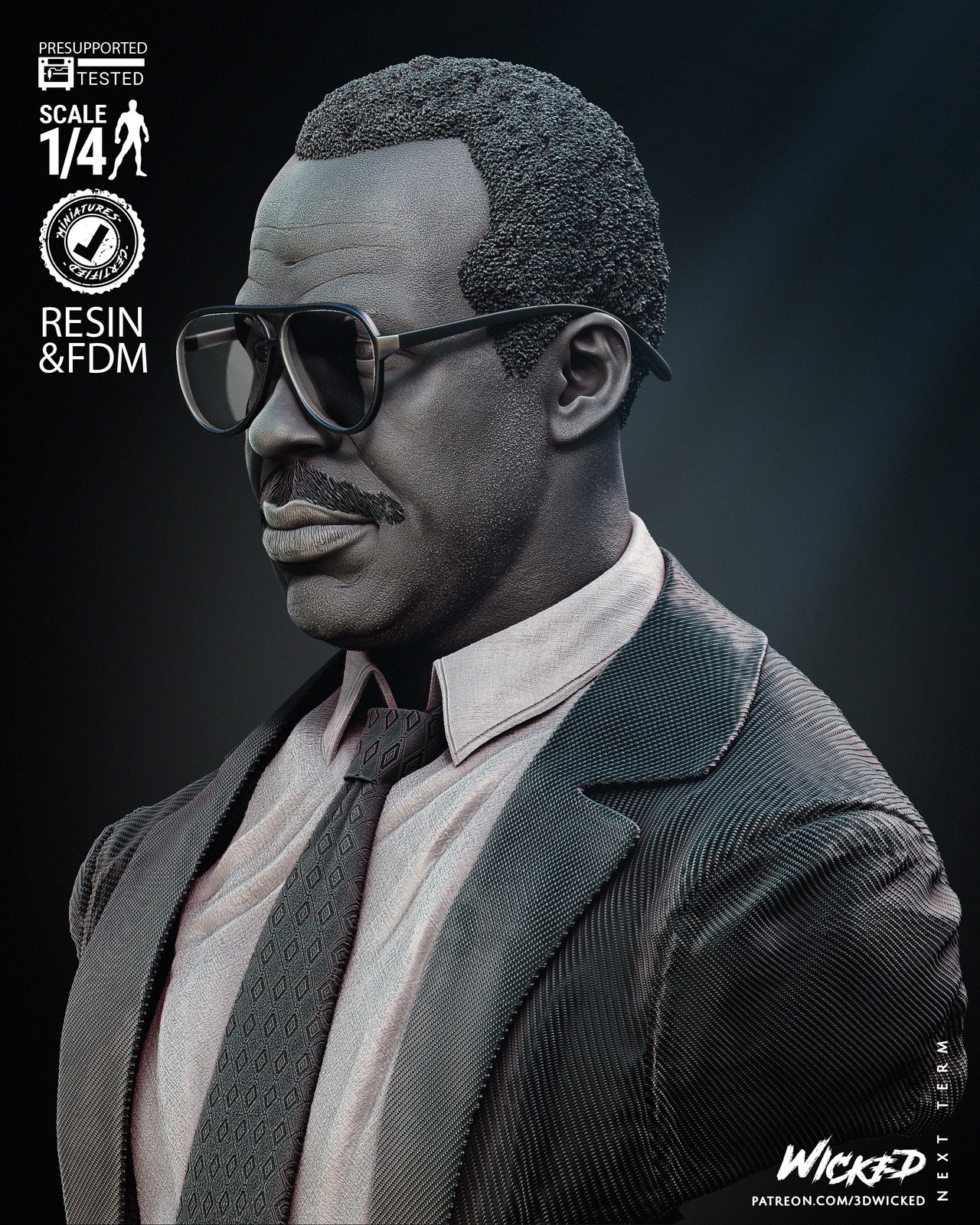 Roger Bust Portrait - Image 4