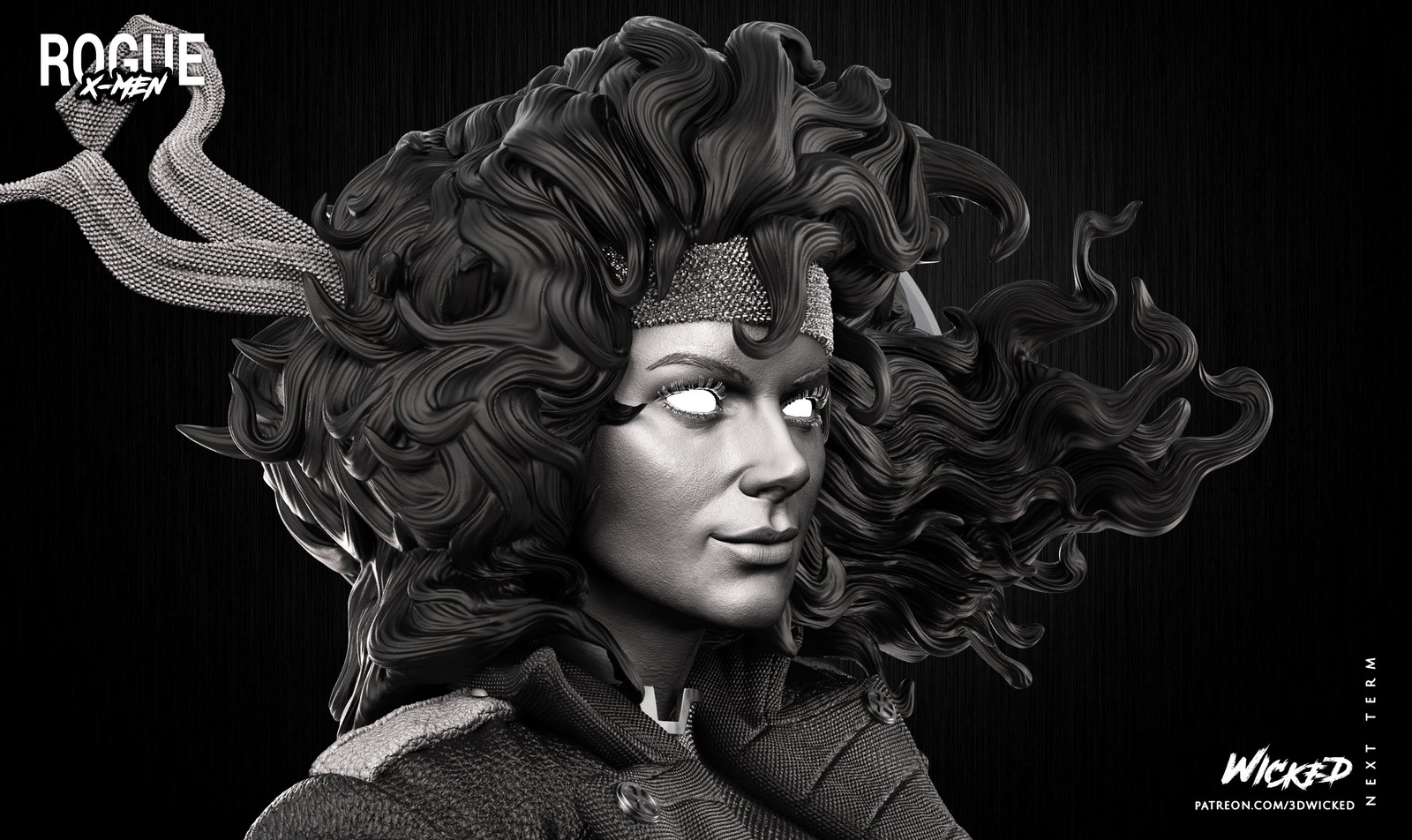 Marvel Rogue Bust - Image 5