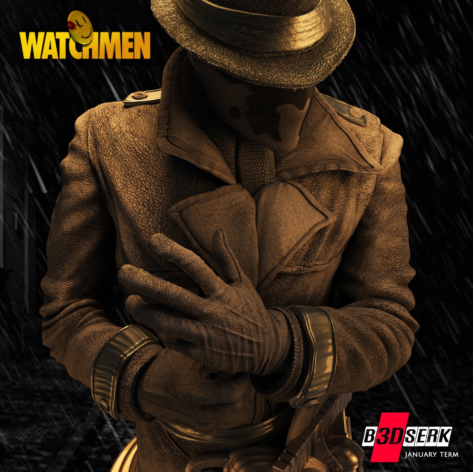 Rorschach - Bust (Watchmen)