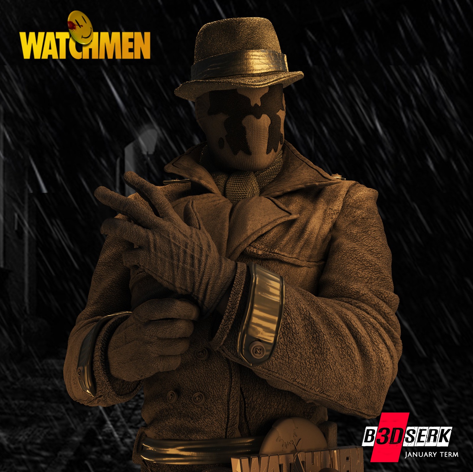 Rorschach Bust 1/4 - Image 3