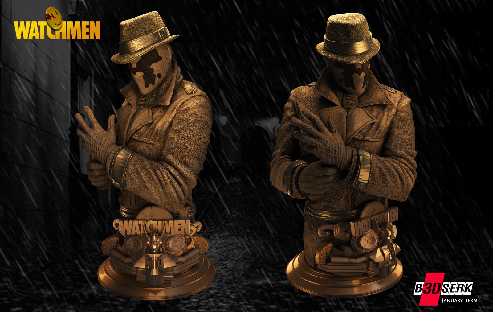 Rorschach Bust 1/4 - Image 4