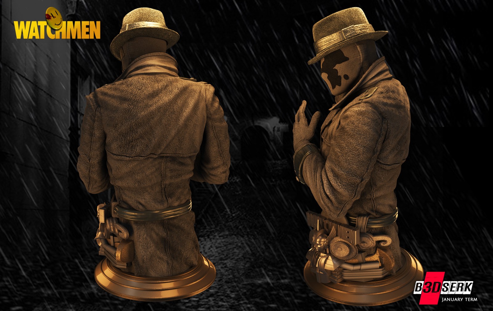 Rorschach Bust 1/4 - Image 5