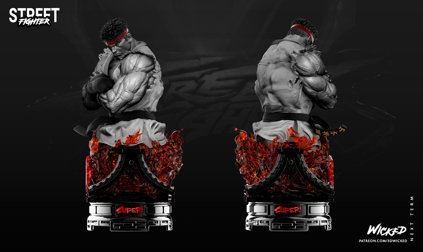 Video Game Ryu Bust - Image 2