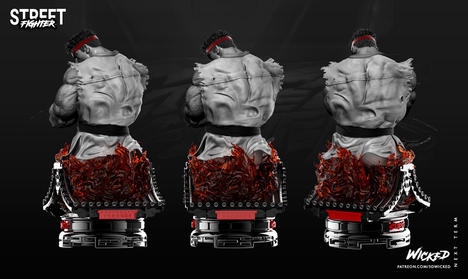 Video Game Ryu Bust - Image 4