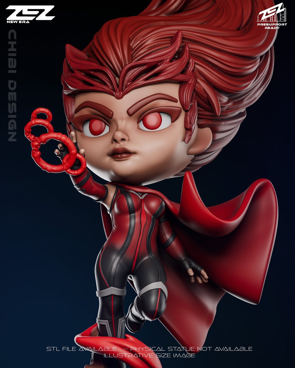 Scarlet Witch - Chibi (Marvel)