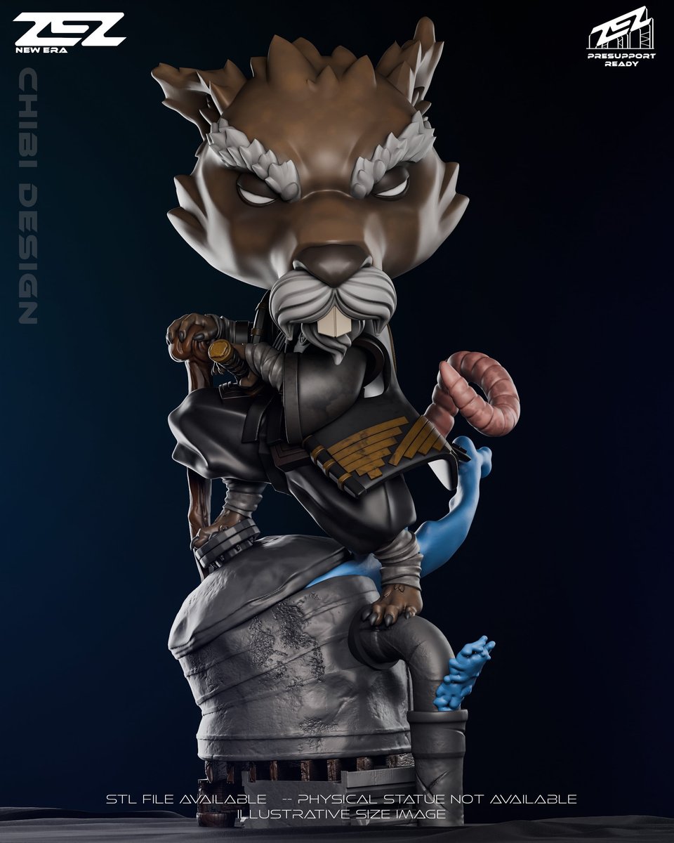Master Splinter - Chibi (Teenage Mutant Ninja Turtles)