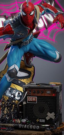 Spider-Punk Amp Stack (Marvel)