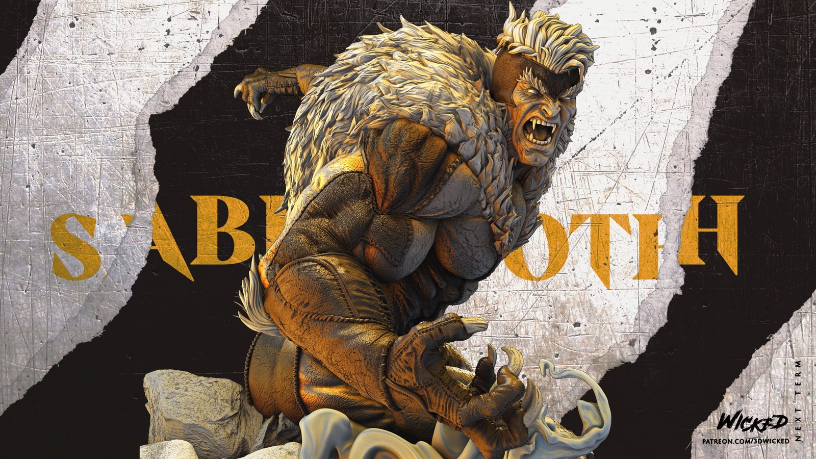 Marvel Sabretooth Bust