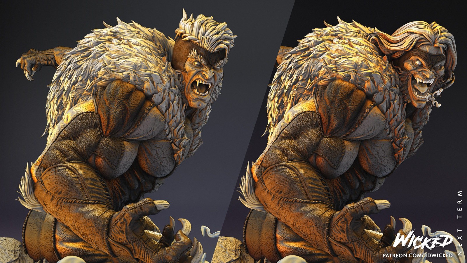 Marvel Sabretooth Bust - Image 2