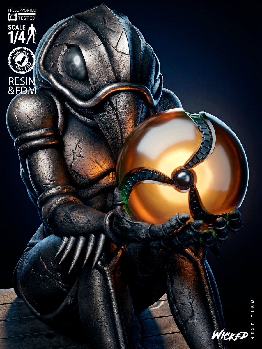 Video Games Chozo Sculpture - Image 4