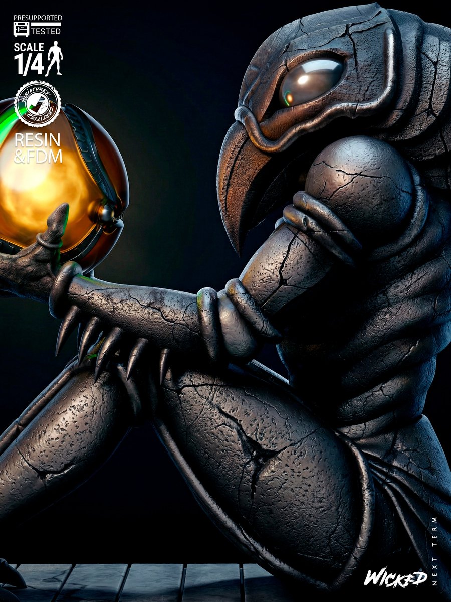 Video Games Chozo Sculpture - Image 5