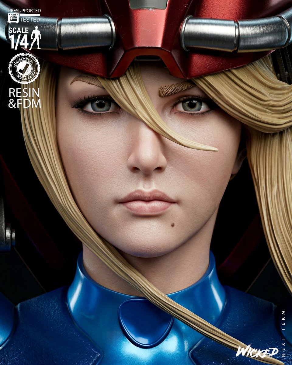 Video Games Samus Varia Suit Portrait Bust - Image 5