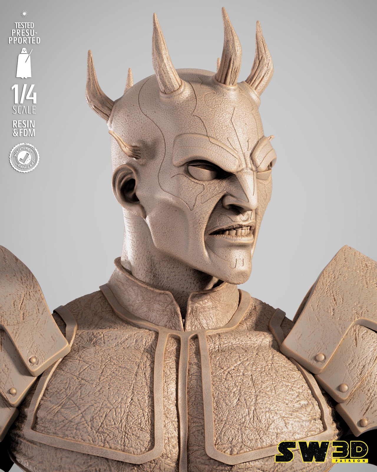 Savage Opress Portrait Bust - Image 4