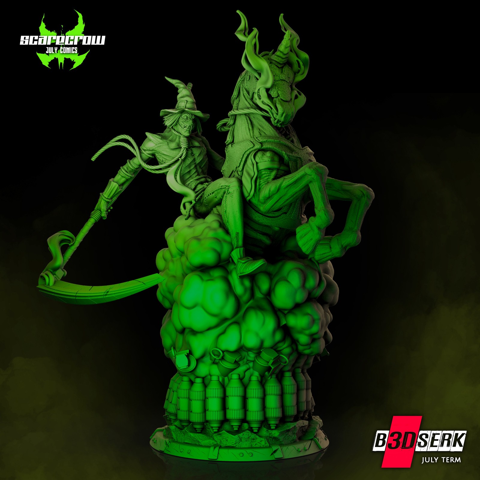 Scarecrow Sculpture 1/6