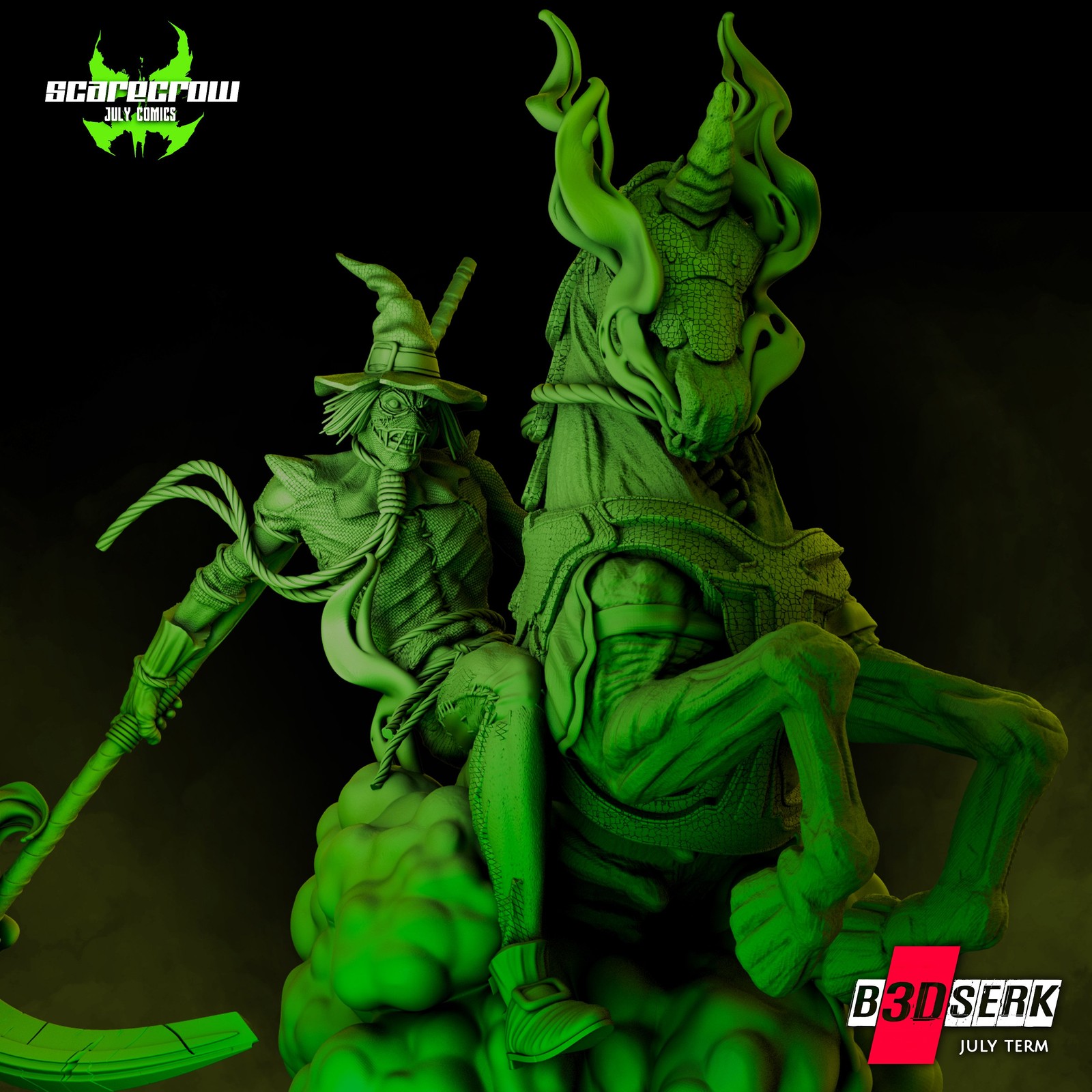 Scarecrow Sculpture 1/6 - Image 2