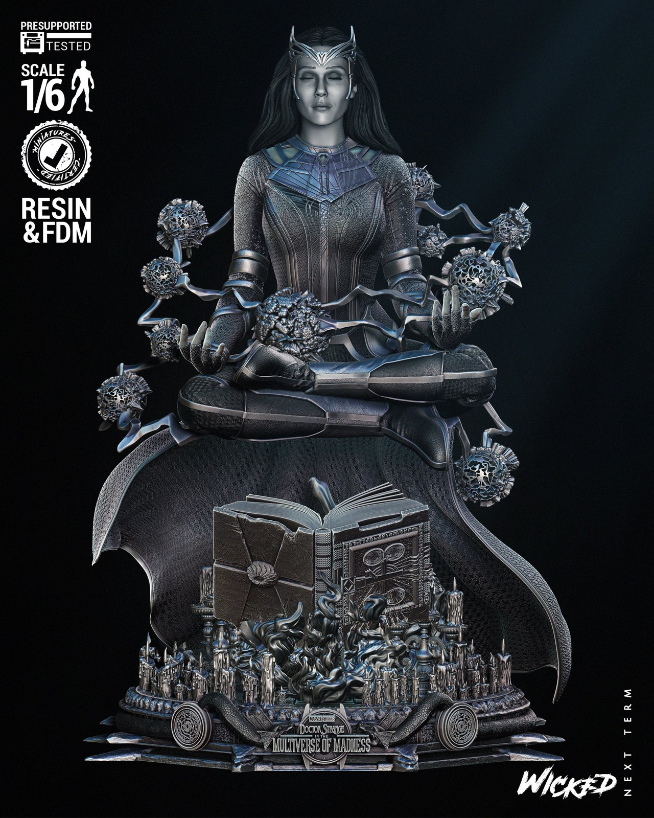 Marvel Scarlet Witch Second Sculpture