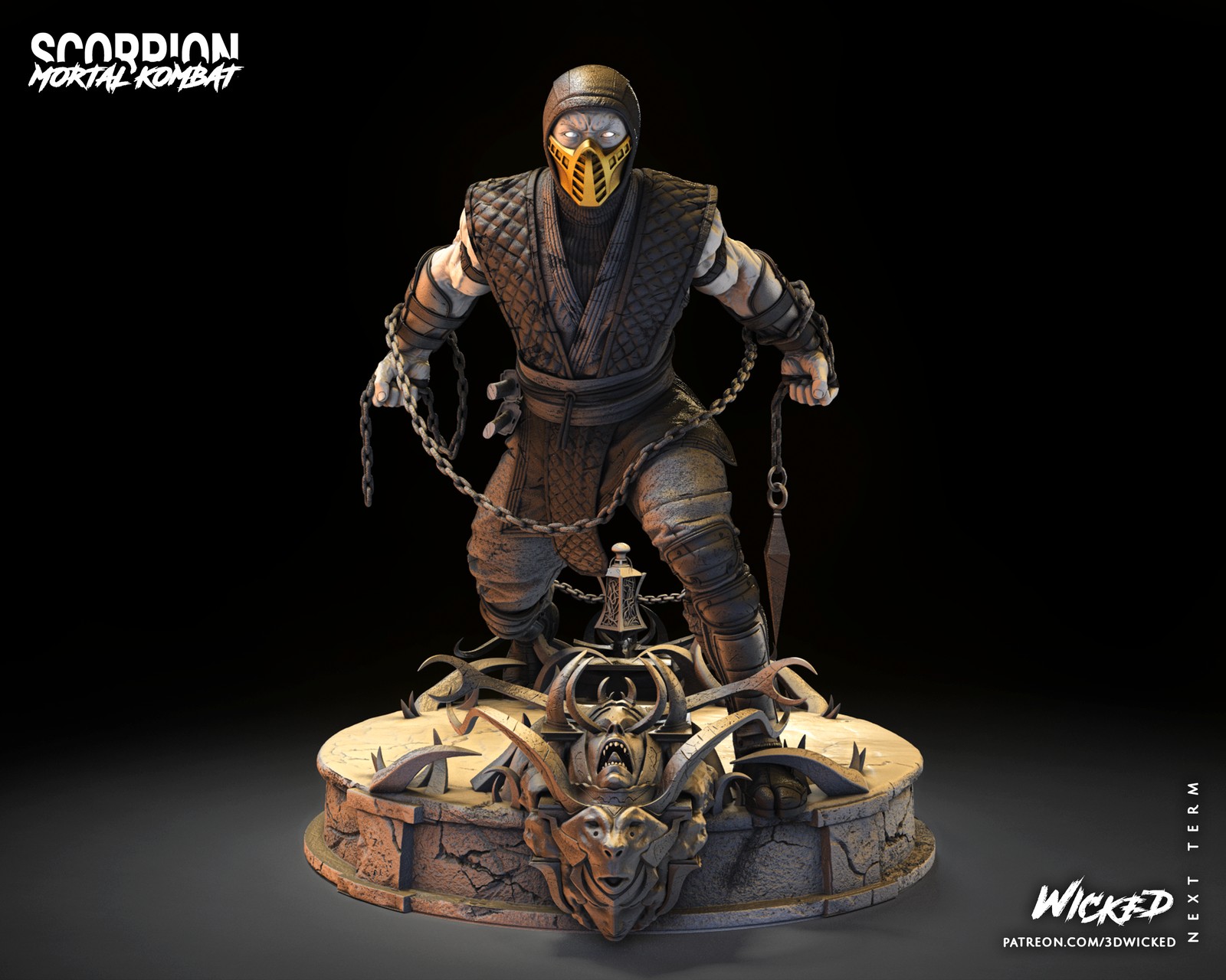 Video Game Scorpion Sculpture - Image 2