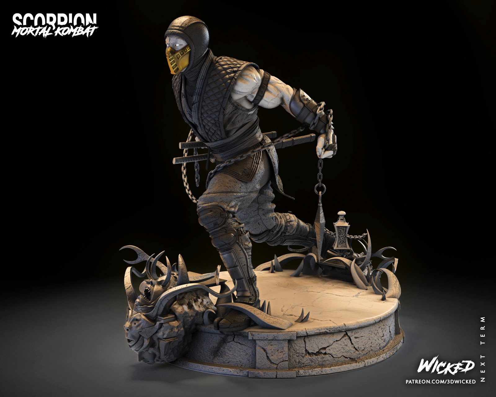 Video Game Scorpion Sculpture - Image 3