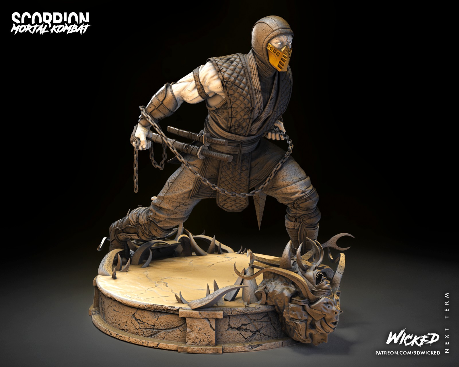Video Game Scorpion Sculpture - Image 4