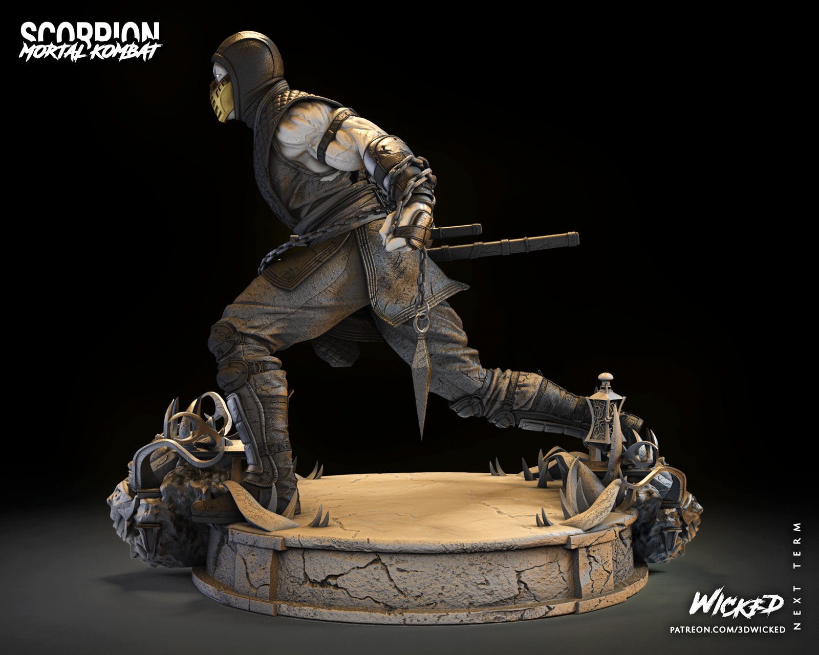 Video Game Scorpion Sculpture - Image 5