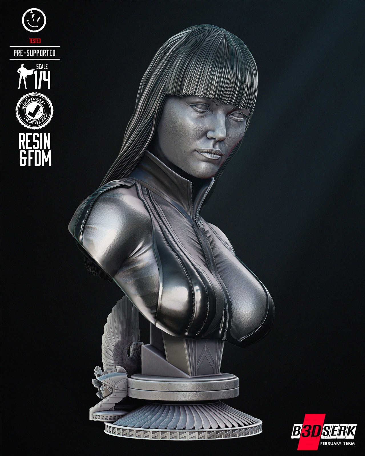 Silk Spectre Portrait Bust