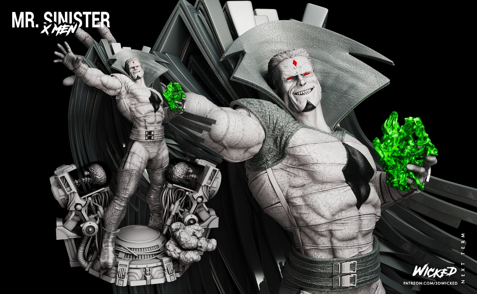 Marvel Mr. Sinister Sculpture