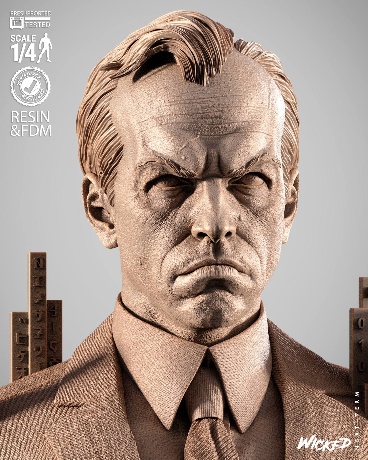 Smith Portrait Bust - Image 4