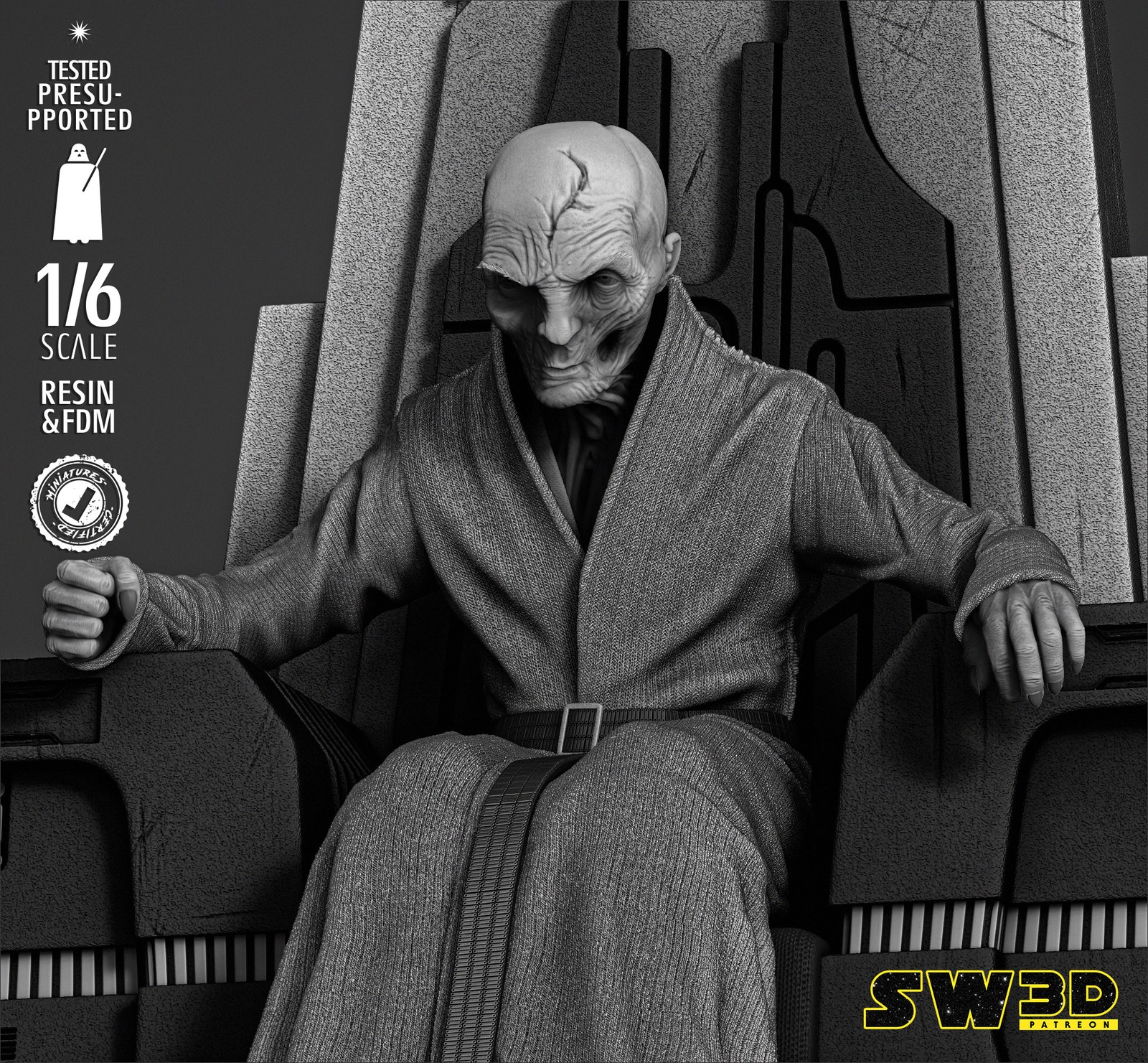 Snoke Sculpture - Image 2