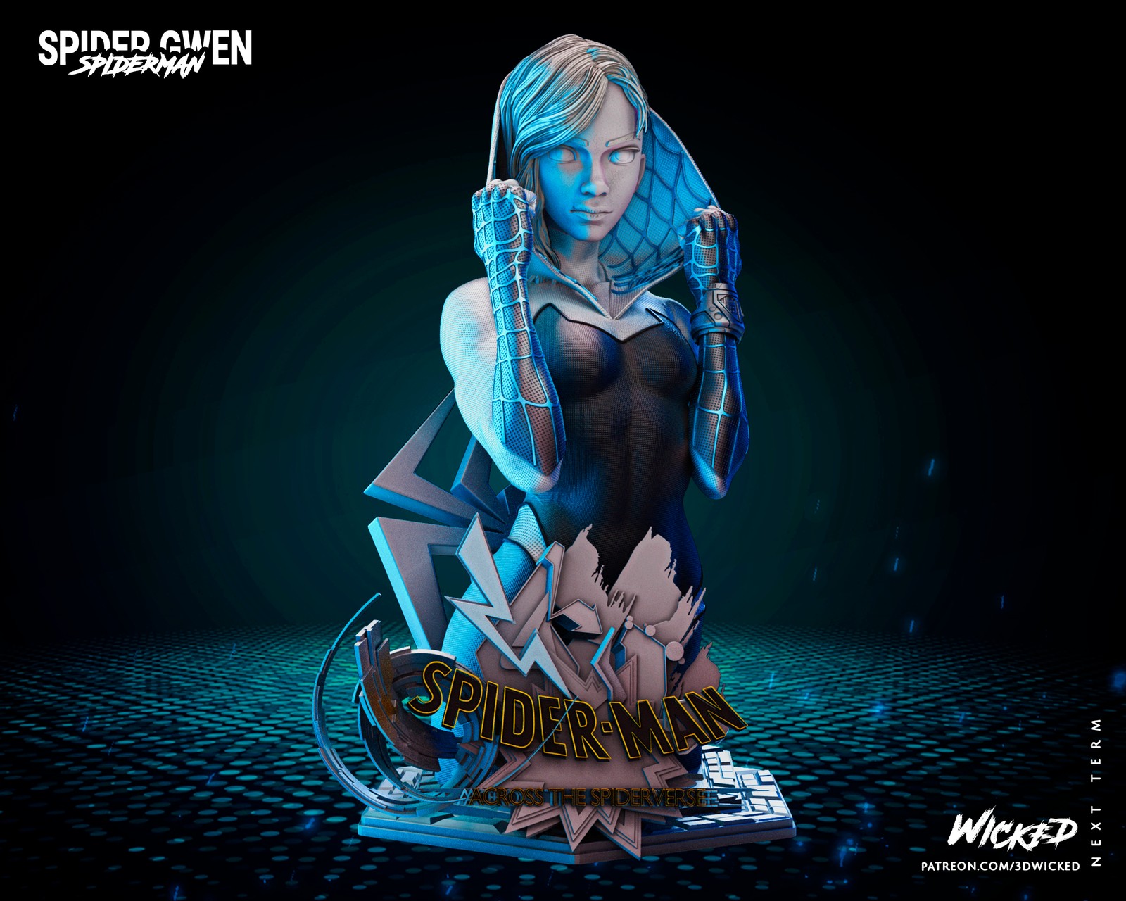 Marvel Spider Gwen Bust - Image 2