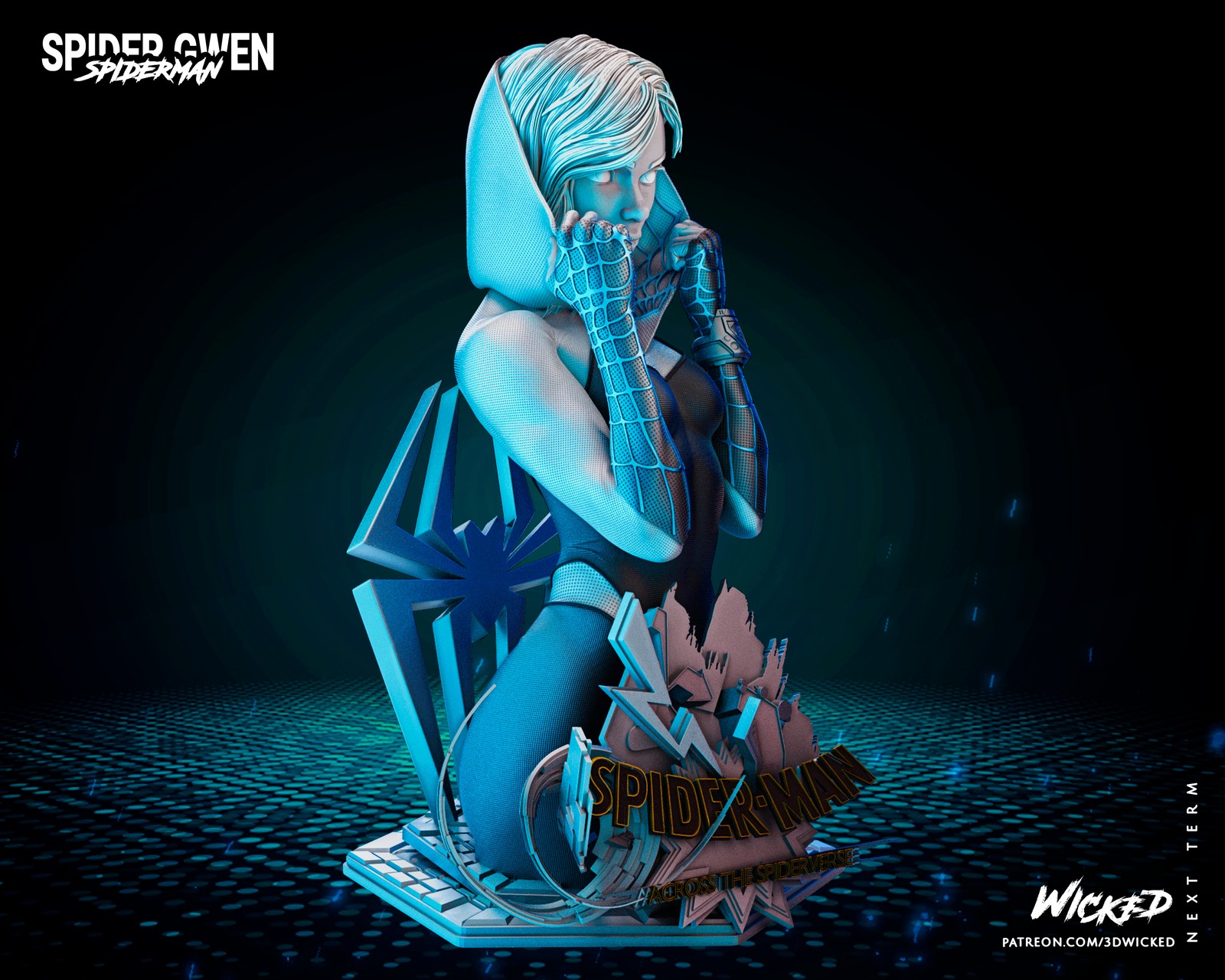 Marvel Spider Gwen Bust - Image 3