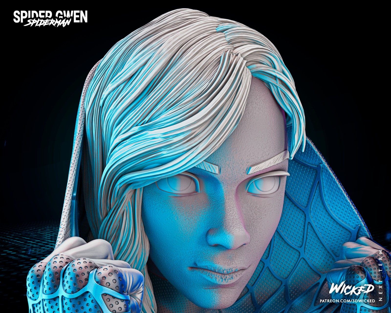 Marvel Spider Gwen Bust - Image 5
